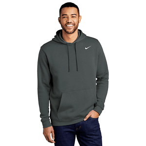Nike Club Fleece Pullover Hoodie w/ Screen Print 8.2 oz.