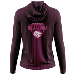 Women's 280 GSM Spandex Interlock Fleece Quarter Zipper Hoodie