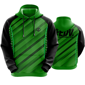 Unisex 280 GSM Spandex Interlock Fleece Zipper Hoodie with zipper pockets