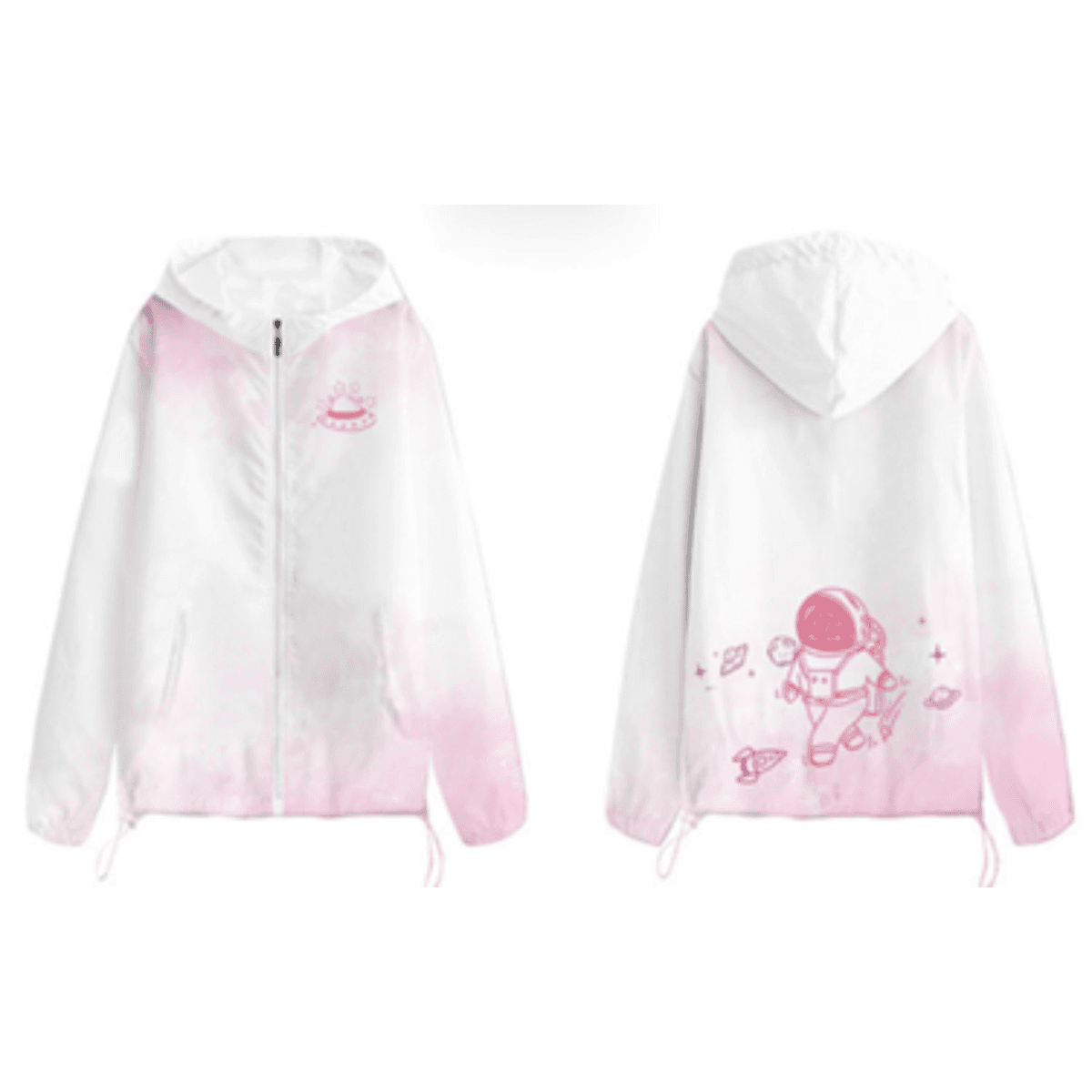 Premium Composite Cloth Mesh Women's Wind Jacket