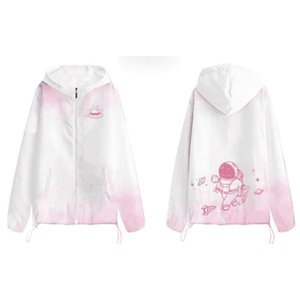 Premium Composite Cloth Mesh Women's Wind Jacket