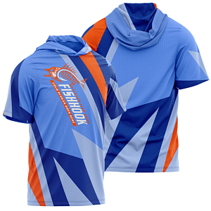 Unisex 160 GSM Brushed Milk Silk Sublimation Short Sleeve Hoodie T-shirt