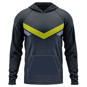 Unisex 180 GSM Jersey Knit Cotton Feel Sublimation Hoodie w/ Kangaroo Pocket