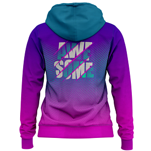 Women's 250 GSM lightweight Comfort Fleece Full Color Hoodie with Kangaroo Pockets