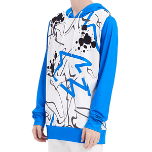 250G Fleece Men's Pullover Hoodies w/ 2 Pockets, Creaseproof