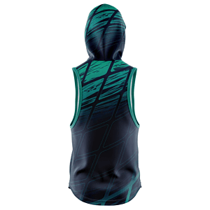 Men's 180 GSM Spandex Milk Silk Sleeveless Pullover Hoodies