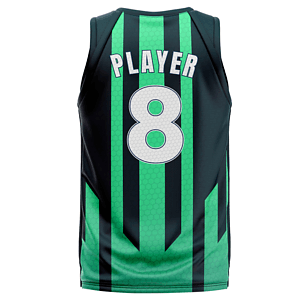 Unisex 160 GSM Football Mesh Custom Sublimated Performance Basketball V-Neck Tank