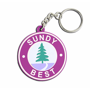 2-D PVC KEY TAGS
