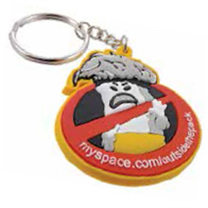 3-D PVC Key Tags