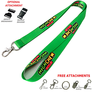 5/8" Dye-Sublimation Lanyards