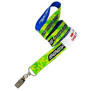 7 Day Rush Dye-Sublimation Lanyards 3/4"