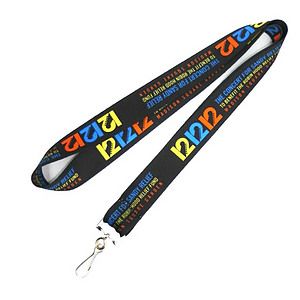 7-Day Rush 1 Inch (25Mm) Dye-Sublimation Lanyards