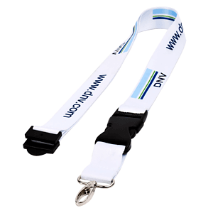 1" Dye Sublimation Lanyards with Buckle Release