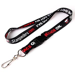 1/2" Dye Sublimation Lanyards with Buckle Release