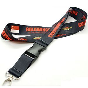 3/4"Dye Sublimation Lanyards with Buckle Release