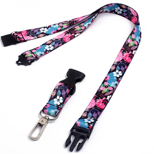 Sublimated Lanyard w/ Safety Breakaway & Quick Release