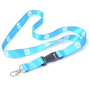 3/4 inch Nylon Lanyards w/ Retractable Reel Combo