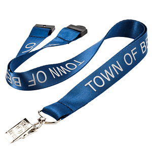 5/8" Nylon Lanyards with Safety Breakaway