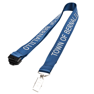 5/8" Nylon Lanyards with Safety Breakaway
