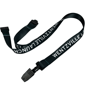 3/4"  Polyester Full color Lanyards with Safety Breakaway