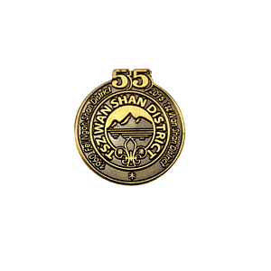Die Struck Custom Lapel Pins with Magnet Backing