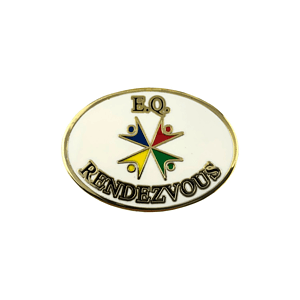 1" Hard Enamel Die Struck Lapel Pins