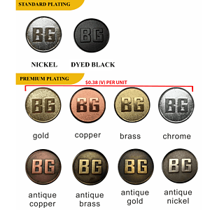 1.5" Hard Enamel Die Struck Lapel Pins