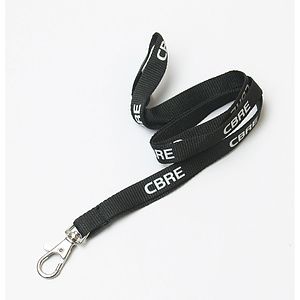 5 Days Rush Polyester Lanyards 1/2"
