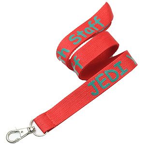 5 Days Rush Polyester Lanyards 3/4"