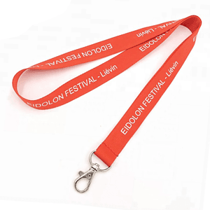 7 Days Polyester Lanyards 1/2"