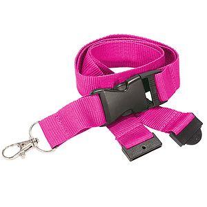 Polyester Lanyards w/ Buckle Release and Safety