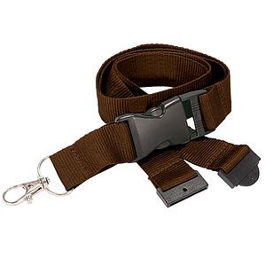Polyester Lanyards w/ Buckle Release and Safety
