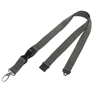 Polyester Lanyards w/ Buckle Release and Safety