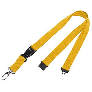 Polyester Lanyards w/ Buckle Release and Safety