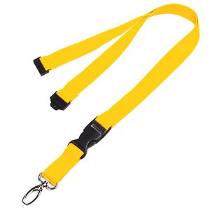 Polyester Lanyards w/ Buckle Release and Safety