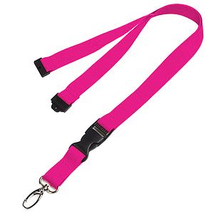 Polyester Lanyards w/ Buckle Release and Safety