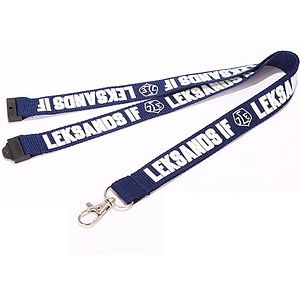 5/8" Polyester Lanyards with Safety Breakaway