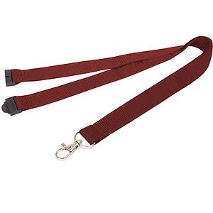 5/8" Polyester Lanyards with Safety Breakaway