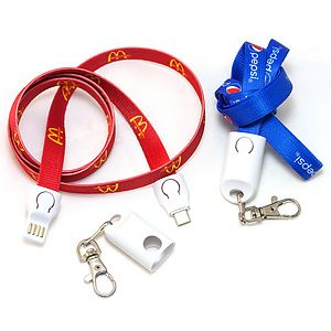 3 in 1 Lanyard USB cable Cable