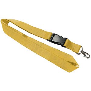 1" Woven Lanyards with Detachable Buckle Release