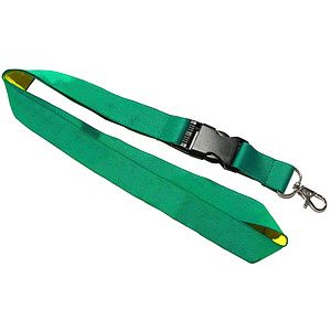 1" Woven Lanyards with Detachable Buckle Release