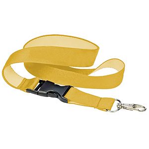 3/4" Woven Lanyards with Detachable Buckle Release