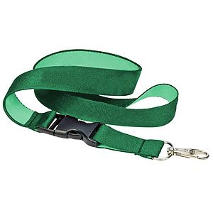 3/4" Woven Lanyards with Detachable Buckle Release