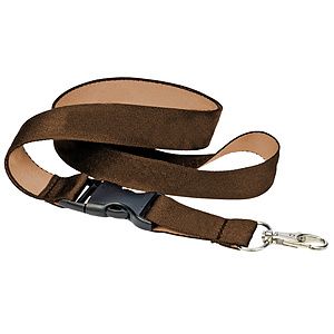 3/4" Woven Lanyards with Detachable Buckle Release