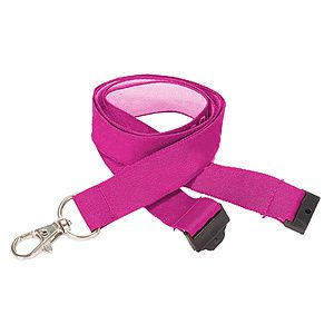 3/4" Woven Lanyards with Safety Breakaway