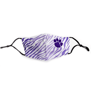 RUSH 2-Layer Face Mask w/ Full Color Logo Adjustable Masks