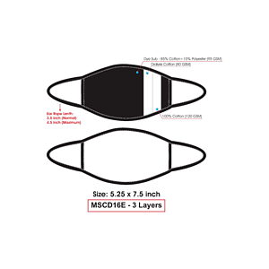 Printed Reusable Cotton Face Mask Safety Masks