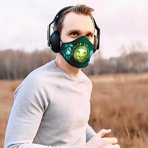 5 Layer Full Color Face Mask w/ Adjustable Ear Loop