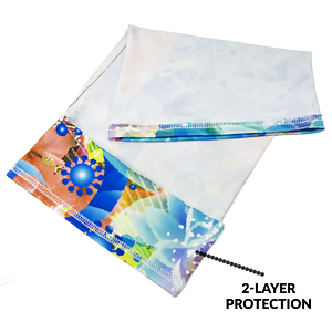 Kids 2-Layer Reusable Kids Face mask Full Color Bandana