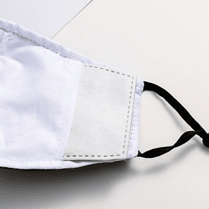 3-Layer Lanyard Face Mask w/ Full Color Imprint Adjustable